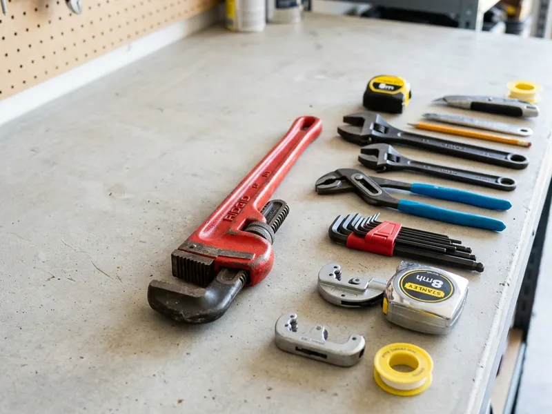 Professional plumbers in Duck Hill, MS equipped with top-tier tools for residential and commercial plumbing services.
